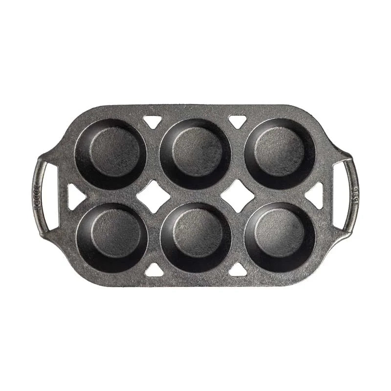 Seasoned Cast Iron Muffin Pan