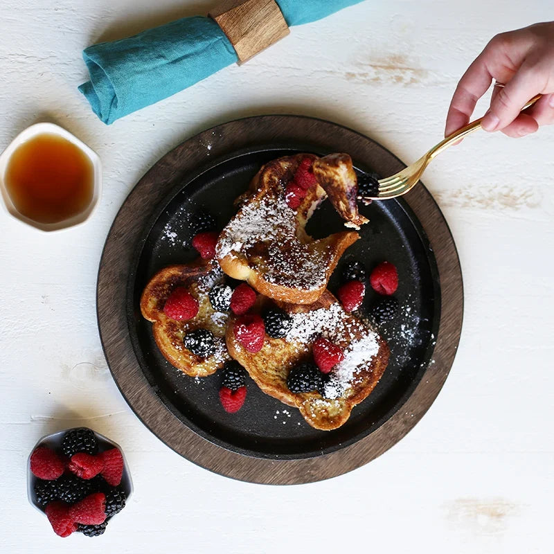 Round Serving Griddle