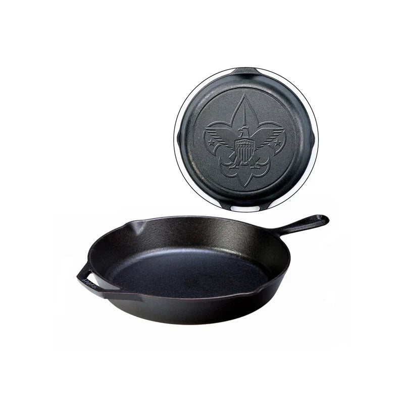 12 Inch Cast Iron Scouts Skillet 