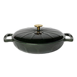 Luxe 3.6 Quart Enameled Cast Iron Braiser
