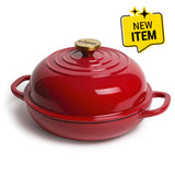 10.35 Inch Enameled Cast Iron Bread Oven