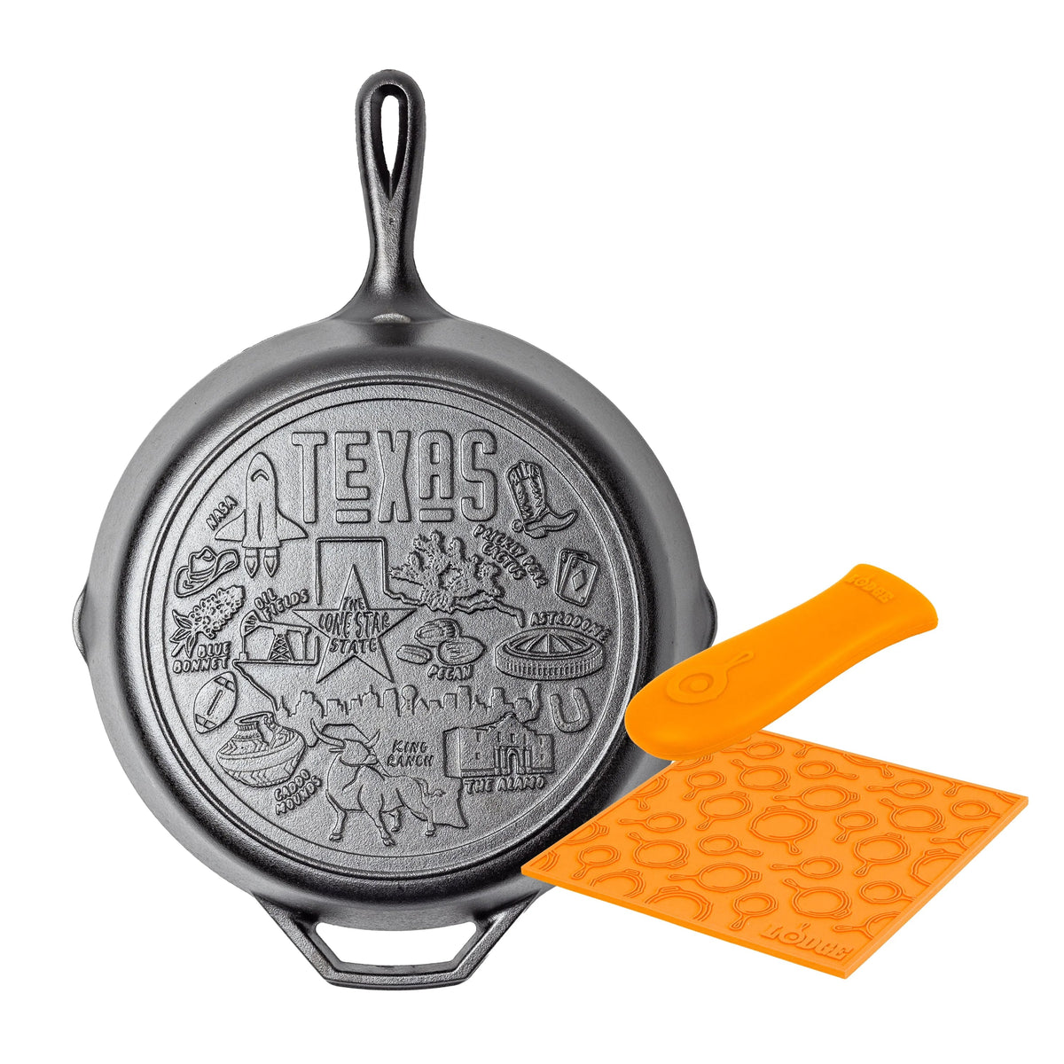 Texas Proud Skillet & Accessories Set