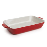 Large Stoneware Casserole Dish, 13 x 9 Inch