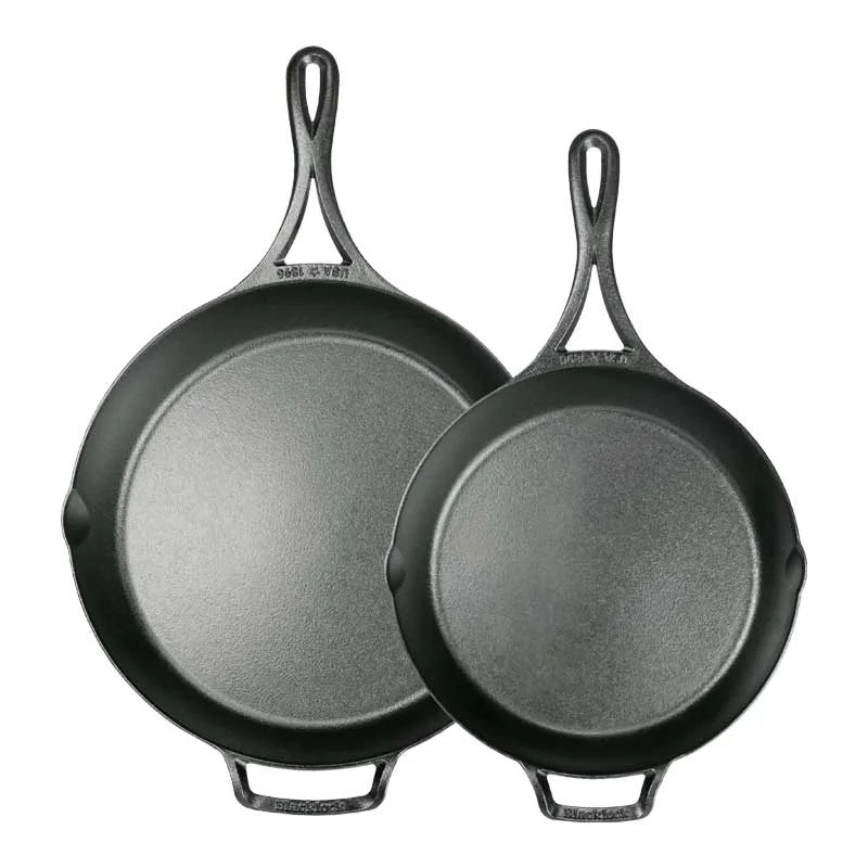 Blacklock Lightweight Cast Iron Skillet Set