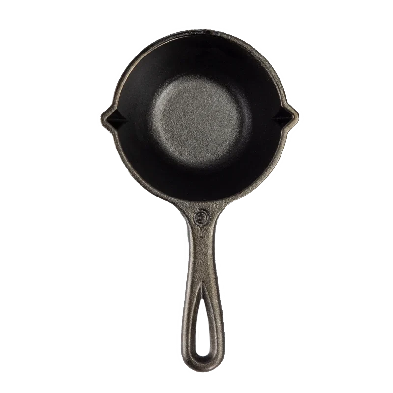 Seasoned Cast Iron Melting Pot